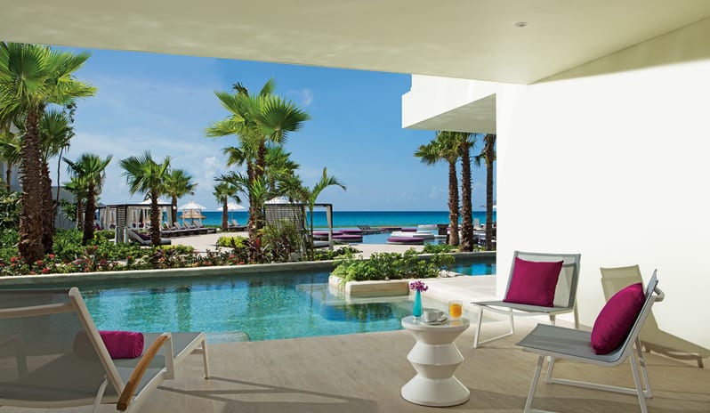 Breathless Riviera Cancun Resort & Spa-Xhale Club Junior Suite Swim Out Tropical View 3_13944
